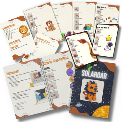 Solaroar Crochet Pattern [PDF Download]
