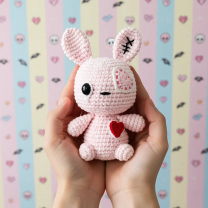 Zombie Bunny Crochet Pattern [PDF Download]