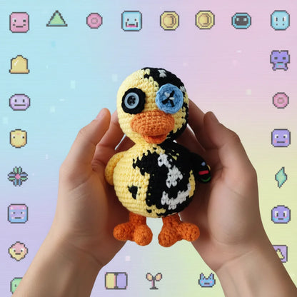404 Duck Crochet Pattern [PDF Download]
