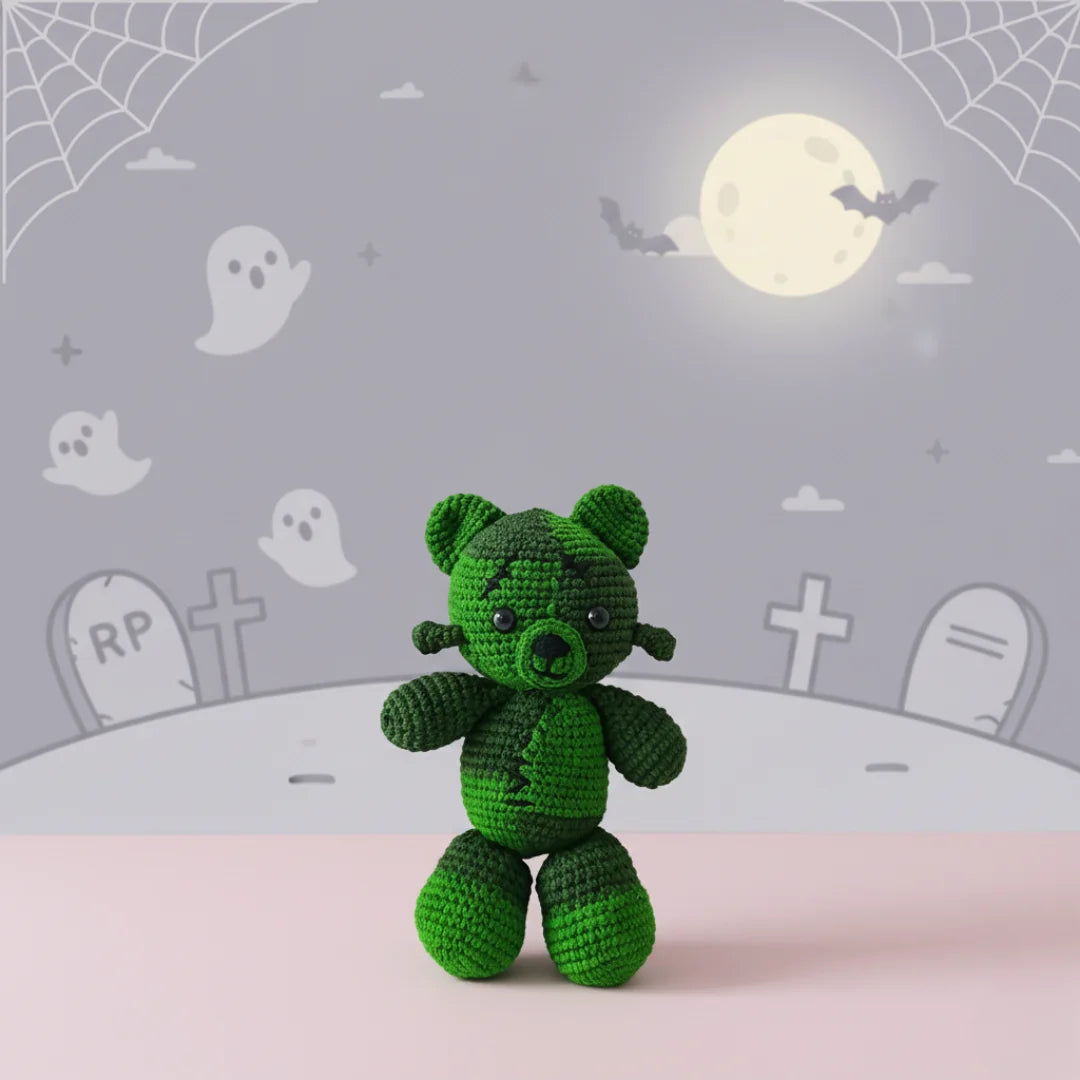 Franken Teddy Crochet Pattern [PDF Download]