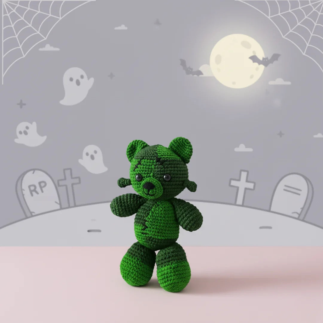 Franken Teddy Crochet Pattern [PDF Download]
