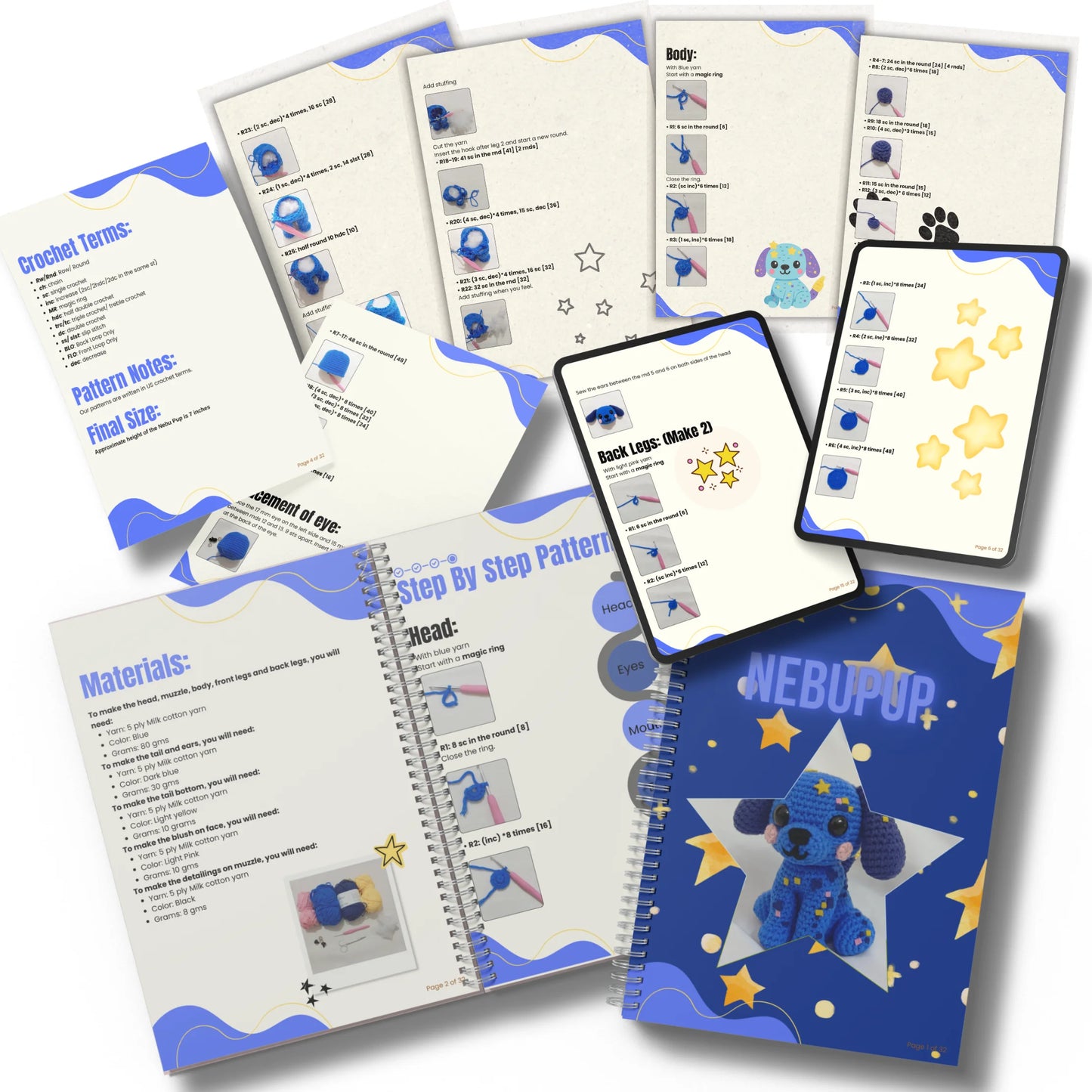 NebuPup Crochet Pattern [PDF Download]