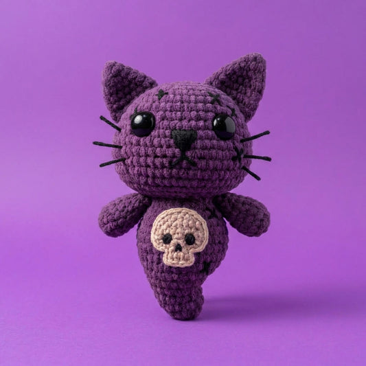 Ghostly Kitty Crochet Pattern [PDF Download]