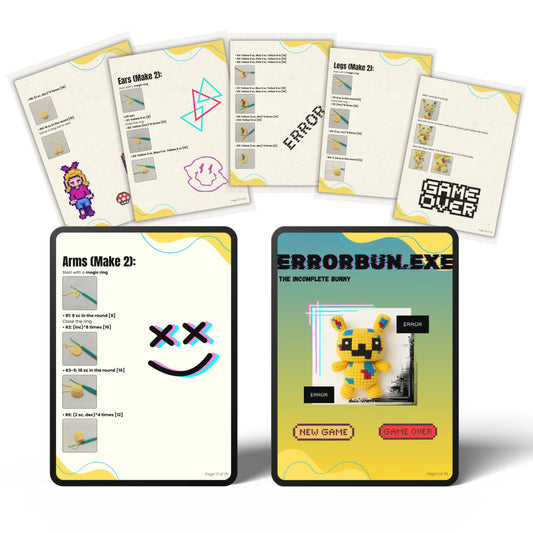 Error Bun.exe Crochet Pattern [PDF Download]